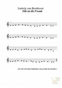Bladmuziek/sheet music